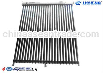 Solar keymark certified heat pipe solar collector central heating system