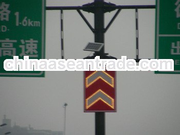 Solar walk sign board with price discount