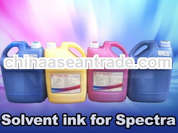 Solvent Based Solvent ink for Spectra Polaris 15pl/35pl/85pl 256 printhead gongzhen brand Ink for sp