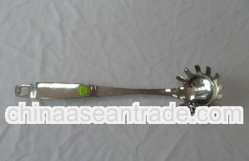 Stainless Pasta spoon with price made in Jieyang factory directly with SS handle