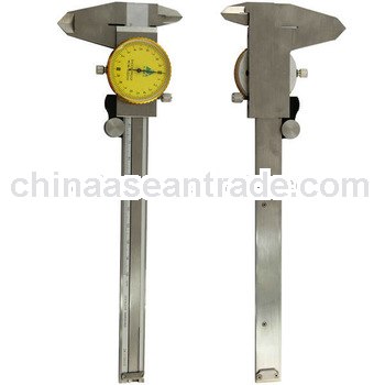 Stainless Steel Dial Caliper With 0.01mm/0.02mm resolution