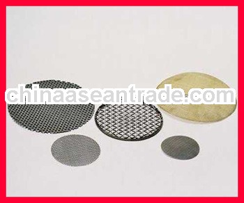 Stainless steel sintered woven mesh filter disc (professional manufacturer)