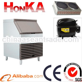 Stainless steel small block ice maker with water cooler 15kg~1T/day