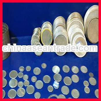 Stainless steel woven mesh filter disc (ALL models could be customized)