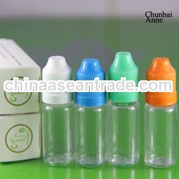 Stock now!! clear pet 10ml bottle long thin tip new design