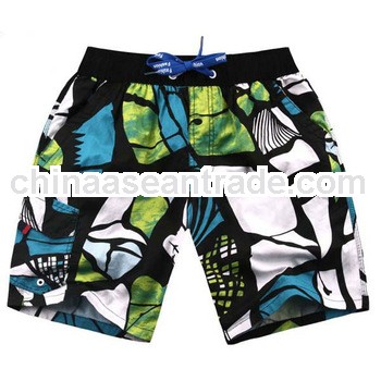Summer colorful beach short wear, 100% polyester fabric
