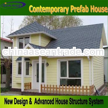 Sunrise certificated quality and fast install cement prefabricated house