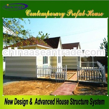 Sunrise certificated quality and fast install prefabricated modular house