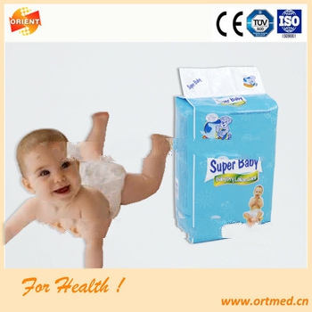 Super absorbency soft and breathable baby nappy