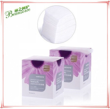 Super soft 100% natural cotton oval eye pads