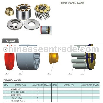 Tadano 150 hydraulic piston pump parts