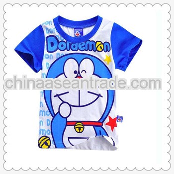 The 2013 fashionable cartoon printed short sleeve tshirts manufactures china