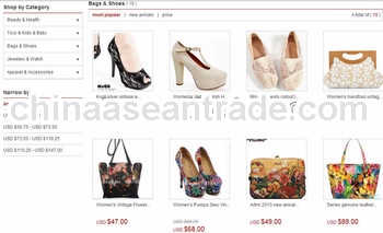 The ecommerce store with the high-quality products/venors