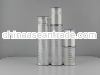The spiral inner bag vacuum pump cosmetic bottles