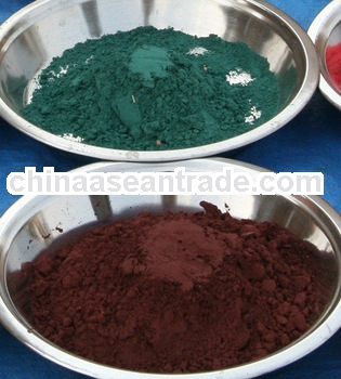Thermosetting automobile color powder paint