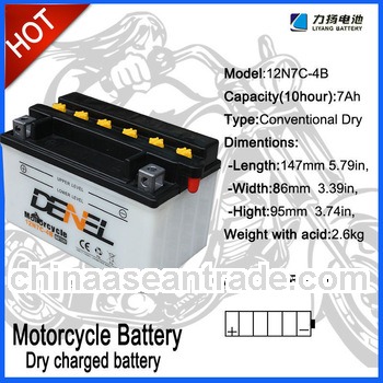Three wheels motorcycle battery manufacturer