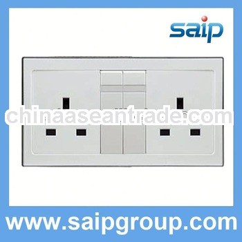 Top quality UK switch and socket luxury electrical wall socket