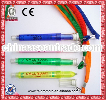 Top quality new plastic liquid pen,custom plastic pen