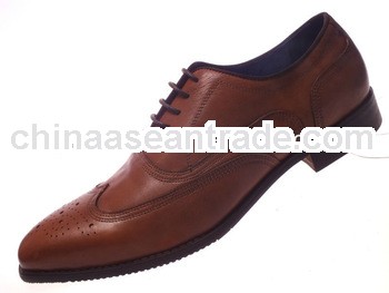 Top selling men dress shoes italian leather shoe