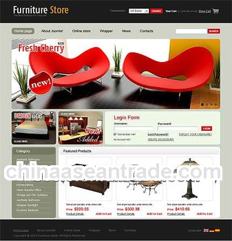 Top selling products, online shopping site, website design