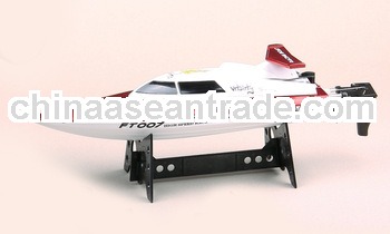Toys 2013 ARRIVING! High Speed 4CH FT007 2.4G RC Boat Catofish Boat
