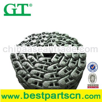 Track chain or link assy of excavator and bulldozer for Hitachi, Volco, Kato etc.