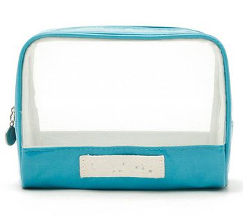 Transparent PVC Cosmetic Bag With Zipper