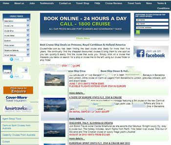 Travel agency business websites design,company web