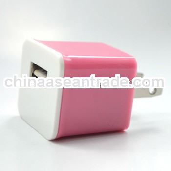 Travel mobile usb charger for iphone5