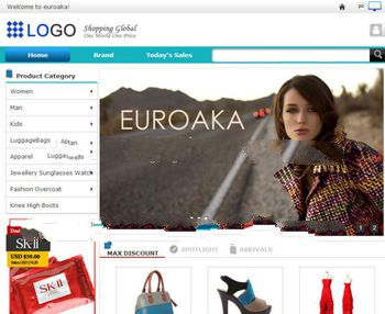Trendly ecommerce website, fashion B2C website design