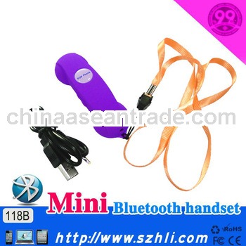 Trendy tiny mini Coco bluetooth mobile phone handset with adorable colors for picking 118B