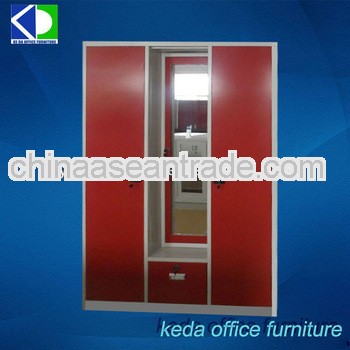 Two Doors Mirrow Office Cabinet