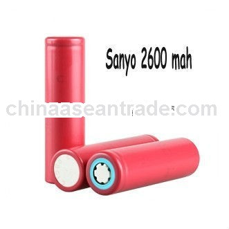 UR18650FM for sanyo 18650 3.7v 2600mah li-ion battery