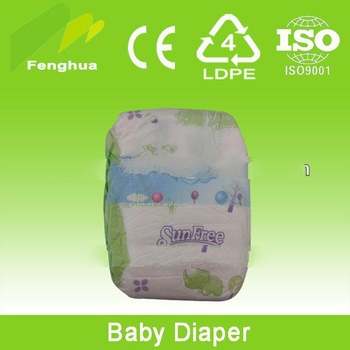 Ultra Thin Cotton Sleepy Disposable Soft Baby Diapers