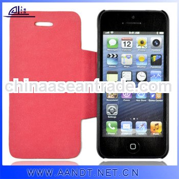 Ultra Thin Flip Leather Case for iPhone 5