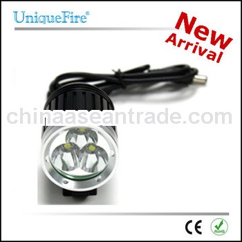 UniqueFire Newest Aluminum 3x Cree XM-L U2 Rechargeable Led Moving head light
