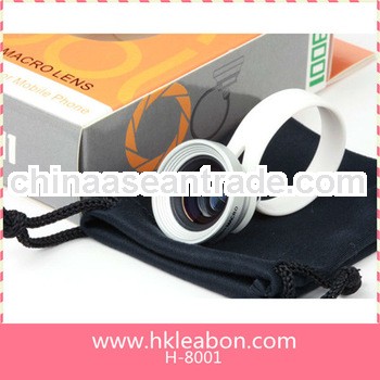 Universal Circle Clip 0.67X wide angel+ macro lens for mobile phone