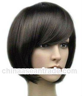 Updated New style 10" 1b# Silky straight wave beauty synthetic lace front wig,accept Paypal