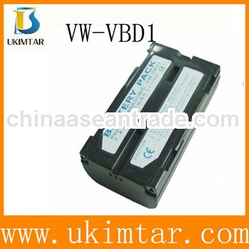 VW-VBD1 fully decoded 7.4v 2000mAh Digital Camera Battery for Panasonic factory supply