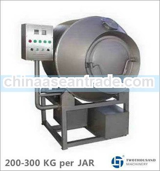 Vacuum Tumbler - 200-300 KG per JAR , 500 L, 2.75 KW, 304 S/S, CE Approved, TT-S401A