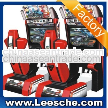 Video racing game 32' LCD Speed driver racing simulator video game machine LSRA-0180-13