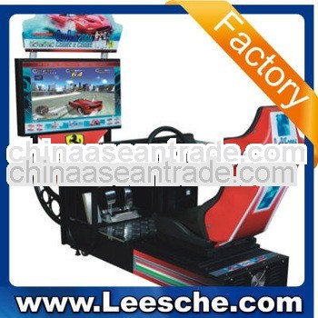 Video racing game 42' LCD Snow Arctric racing simulator video game machine LSRA-0300-12