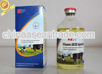 Vitamin AD3E injection veterinary medecine