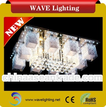 WLC-34 crystal with remote control unique acrylic ball pendant lamp