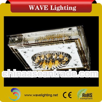 WLC-35 crystal with MP3 remote control led residential pendant lights
