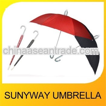 Walking Stick Umbrella With Plastic Cover