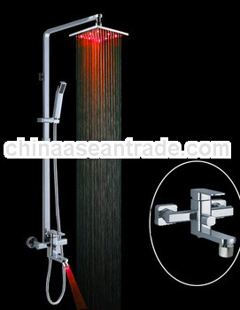 Water Pressure LED Light Rain Shower Head,Water Saver Shower Head,Bathroom Shower