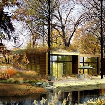Waterfront Villa 3d Landscape Design