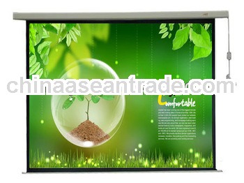 Welfare factory 2013 Low Cost Glass Beaded 150" Wall mount projector screen