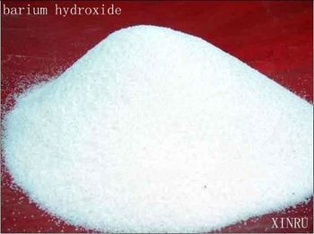 White crystal barium hydroxide Ba(OH)2.H2O